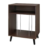 Victrola VTA-270S-ESP Entertainment Stand with Record Holder