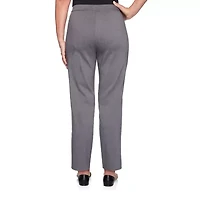 Alfred Dunner Classics Womens Allure Stretch Pant