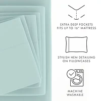 Casual Comfort™ Premium Ultra Soft Microfiber Wrinkle Free 6 Piece Sheet Set