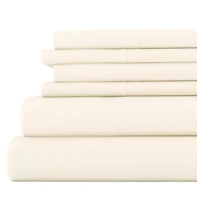 Casual Comfort™ Premium Ultra Soft Microfiber Wrinkle Free 6 Piece Sheet Set