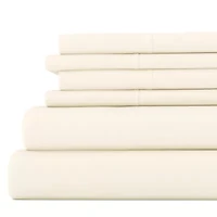 Casual Comfort™ Premium Ultra Soft Microfiber Wrinkle Free 6 Piece Sheet Set
