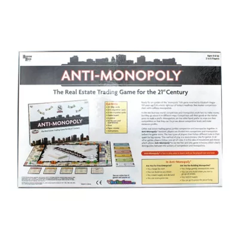 Anti-Monopoly Game