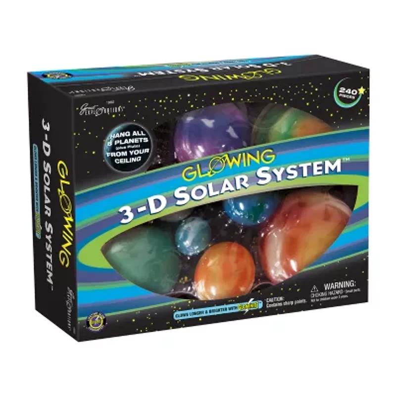 Great Explorations Glowing 3-D Solar System