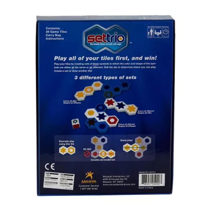 Maranda Enterprises, Llc Settrio Board Game
