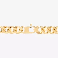 Mens 14K Gold 22 Inch Curb Chain Necklace