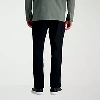 Haggar The Active Series Highland Mens Comfort Waistband Slim Slim Fit Flat Front Pant