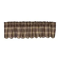 Vhc Brands Dawson Star Rod Pocket Scallop Valance
