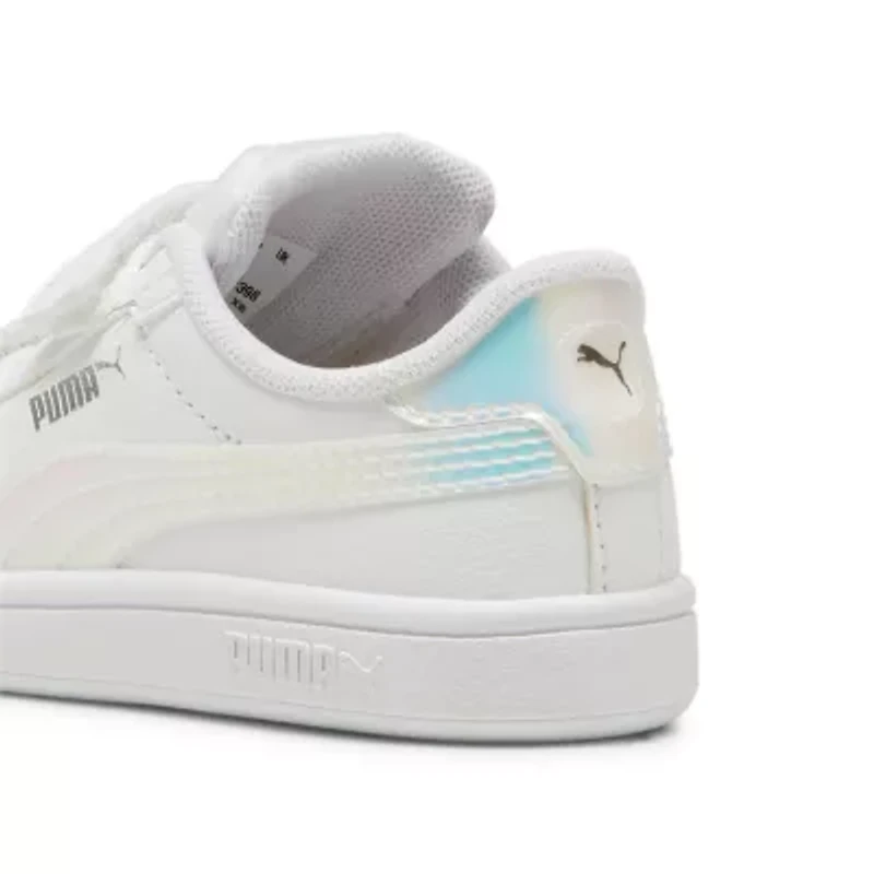 PUMA Smash 3.0 Holo 2.0 Toddler Girls Sneakers