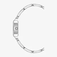 Armitron Womens Crystal Accent Silver Tone Bracelet Watch 75/5902mpsv