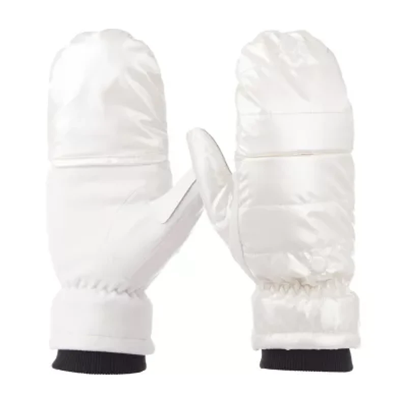 Isotoner Iridescent Sleekheat Mittens