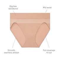 Warners® No Pinching, No Problems® Dig-Free Comfort Waist Smooth and Seamless Hi-Cut RT5501P