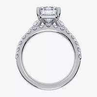 (G-H / Si1-Si2) Womens 4 CT. T.W. Lab Grown White Diamond 14K Gold Bridal Set