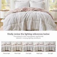 Madison Park Margot Faux Fur Lightweight Comforter Set