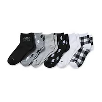 Thereabouts Little & Big Kid Boys 10 Pair Quarter Ankle Socks