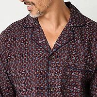 Stafford Modal Mens Long Sleeve 2-pc. Pajama Sets