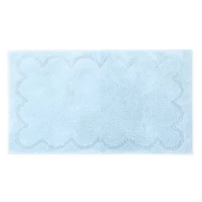 Martha Stewart Cotton Scalloped Bath Rug