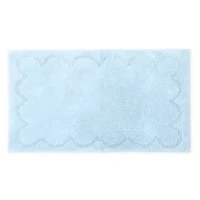 Martha Stewart Cotton Scalloped Bath Rug