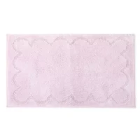 Martha Stewart Cotton Scalloped Bath Rug