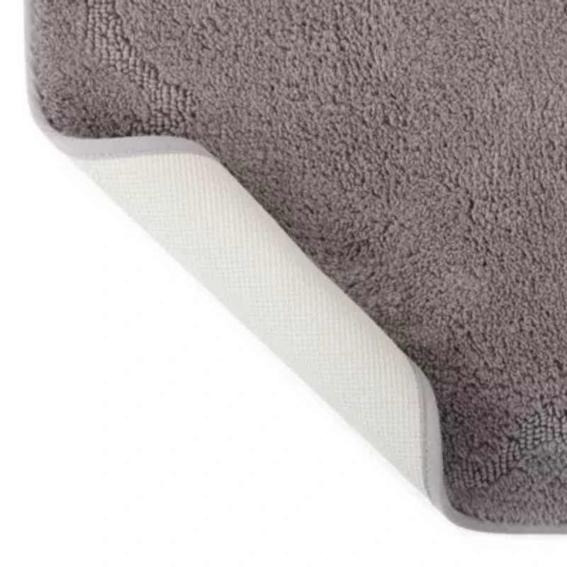 Martha Stewart Cotton Scalloped Bath Rug