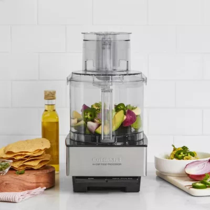 Cuisinart® Custom 14™ 14-Cup Food Processor Brushed Metal Series