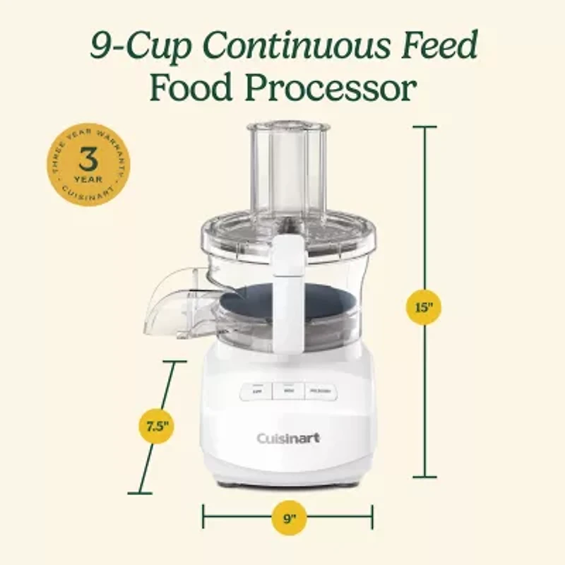 Cuisinart 9 Cups Food Processor