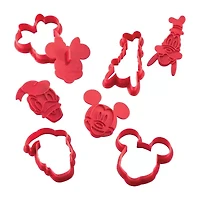 Disney Home Bake With Mickey Mouse Cookie Cutter And Stamp Set 8pc 8-pc. Cookie Cutters