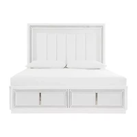 Signature Design by Ashley Chalanna King Upholstered Bed with Storage