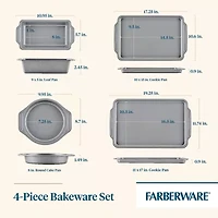 Farberware Non-Stick 4pc. Bakeware Set
