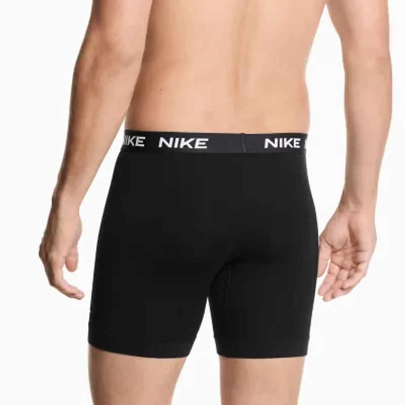 Nike All Day Cotton Stretch Mens 3 Pack Boxer Briefs Ke1310-001