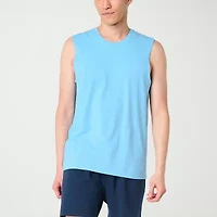 Xersion Xtreme Mens Crew Neck Sleeveless Active T-Shirt