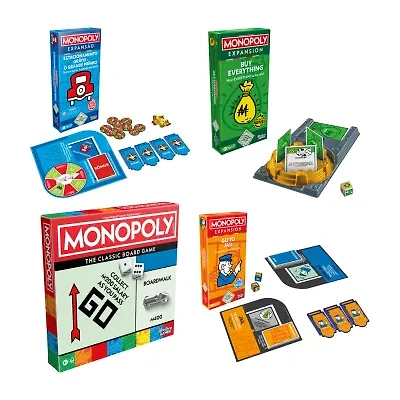 Hasbro New Monopoly Bundles With Expansion 4-pc. Board Game