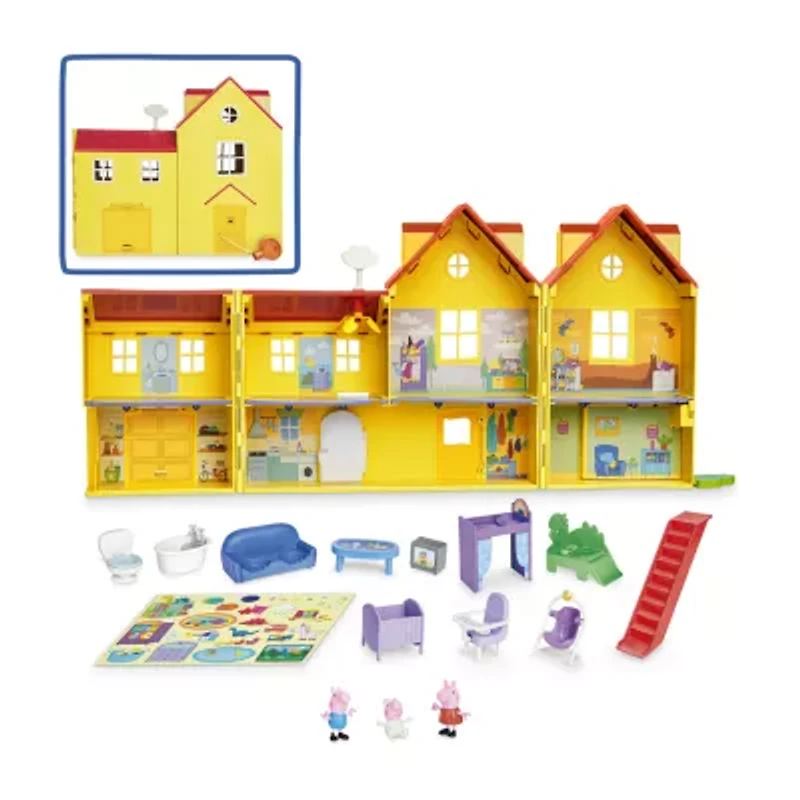 Hasbro Peppa Family Bundle Dollhouse