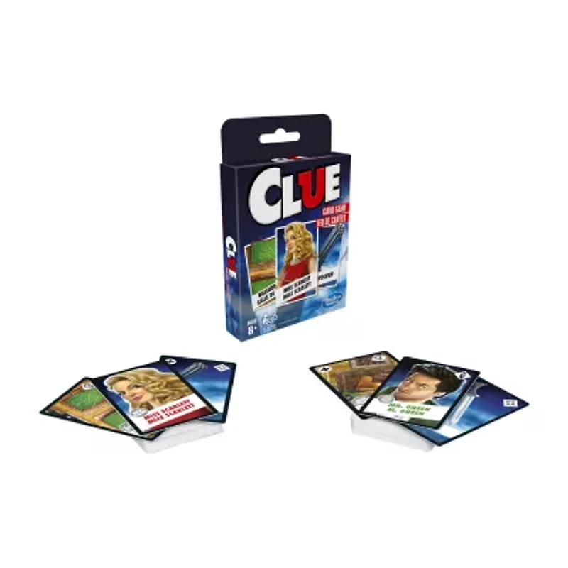 Card Game Bundle: Monopoly Deal Refresh, Rook Card Game, Life, Clue, Guess Who, and Connect 4