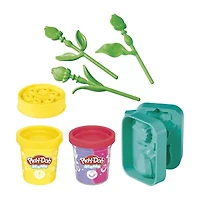Hasbro Play-Doh Blooming Flowers Playset And Lil Flowers Bundle 19-pc. Dough