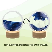 Iconic Aura LED Liquid Sand Night Light