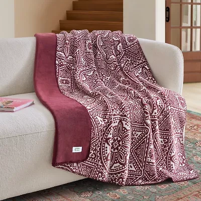 Jenny Martinez Sonora Medallion Reversible Coco Plush Throw