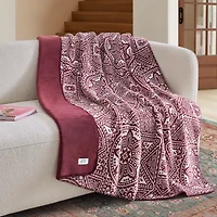 Jenny Martinez Sonora Medallion Reversible Coco Plush Throw