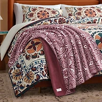 Jenny Martinez Sonora Medallion Reversible Coco Plush Throw