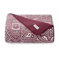 Jenny Martinez Sonora Medallion Reversible Coco Plush Throw