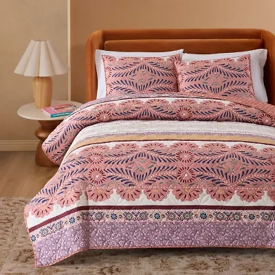 Jenny Martinez Pilar 3-pc. Geometric Quilt Set