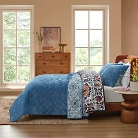 Jenny Martinez Emma 3-pc. Geometric Reversible Quilt Set
