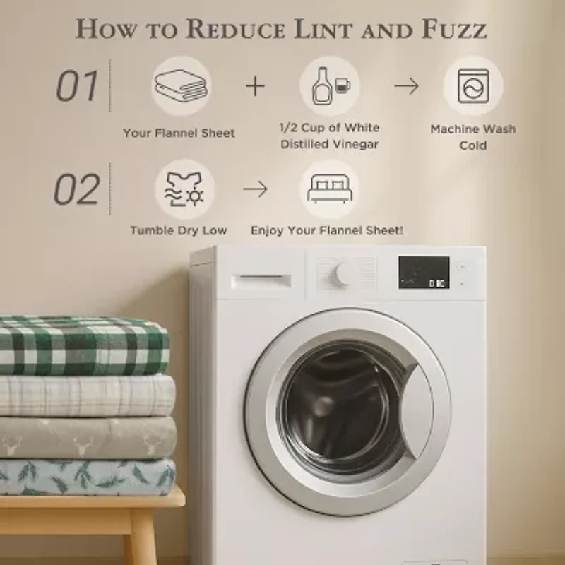 Woolrich Flannel Cotton Sheet Set