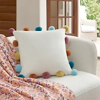 Jenny Martinez Caitlyn Square Throw Pillow