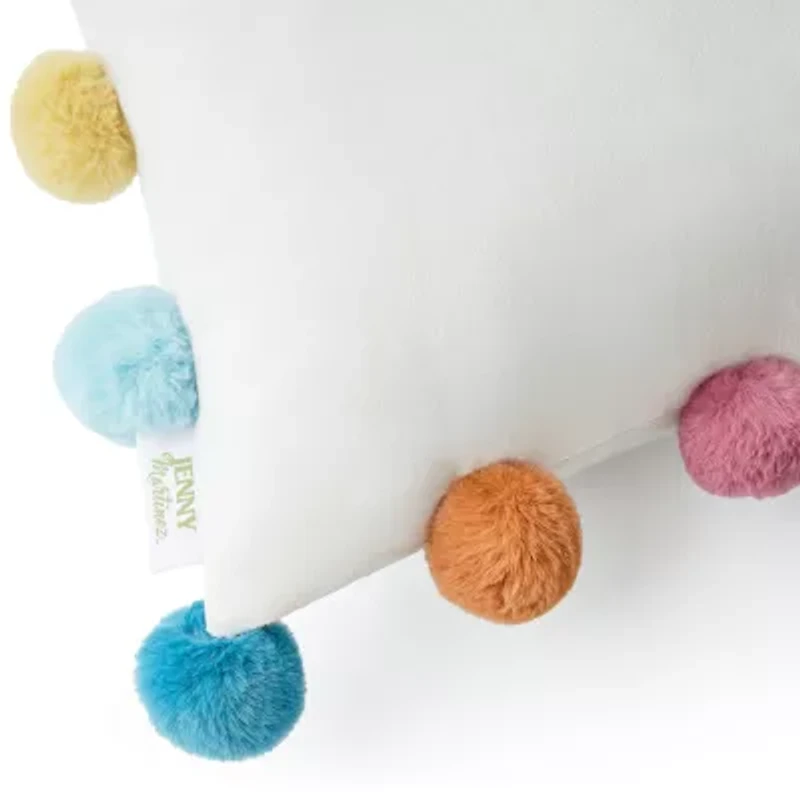 Jenny Martinez Caitlyn Square Throw Pillow