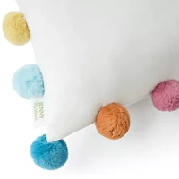 Jenny Martinez Caitlyn Square Throw Pillow