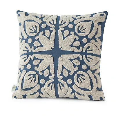Jenny Martinez Niki Square Throw Pillow