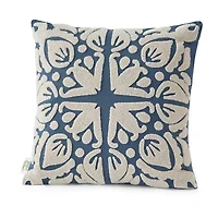 Jenny Martinez Niki Square Throw Pillow