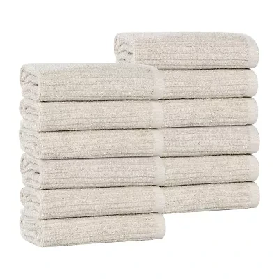 SUPERIOR® Destin Collection | 80% Cotton 20% Viscose 12-pc. Quick Dry Washcloth