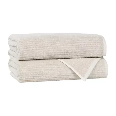 SUPERIOR® Destin Collection | 80% Cotton 20% Viscose 2-pc. Quick Dry Bath Towel