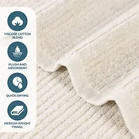 SUPERIOR® Destin Collection | 80% Cotton 20% Viscose 2-pc. Bath Sheet